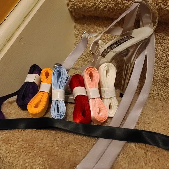 Funtasma Clear Stiletto Heals NIB - Picture 14 of 16